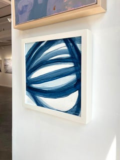 "Steady Stream I, " Abstract Painting