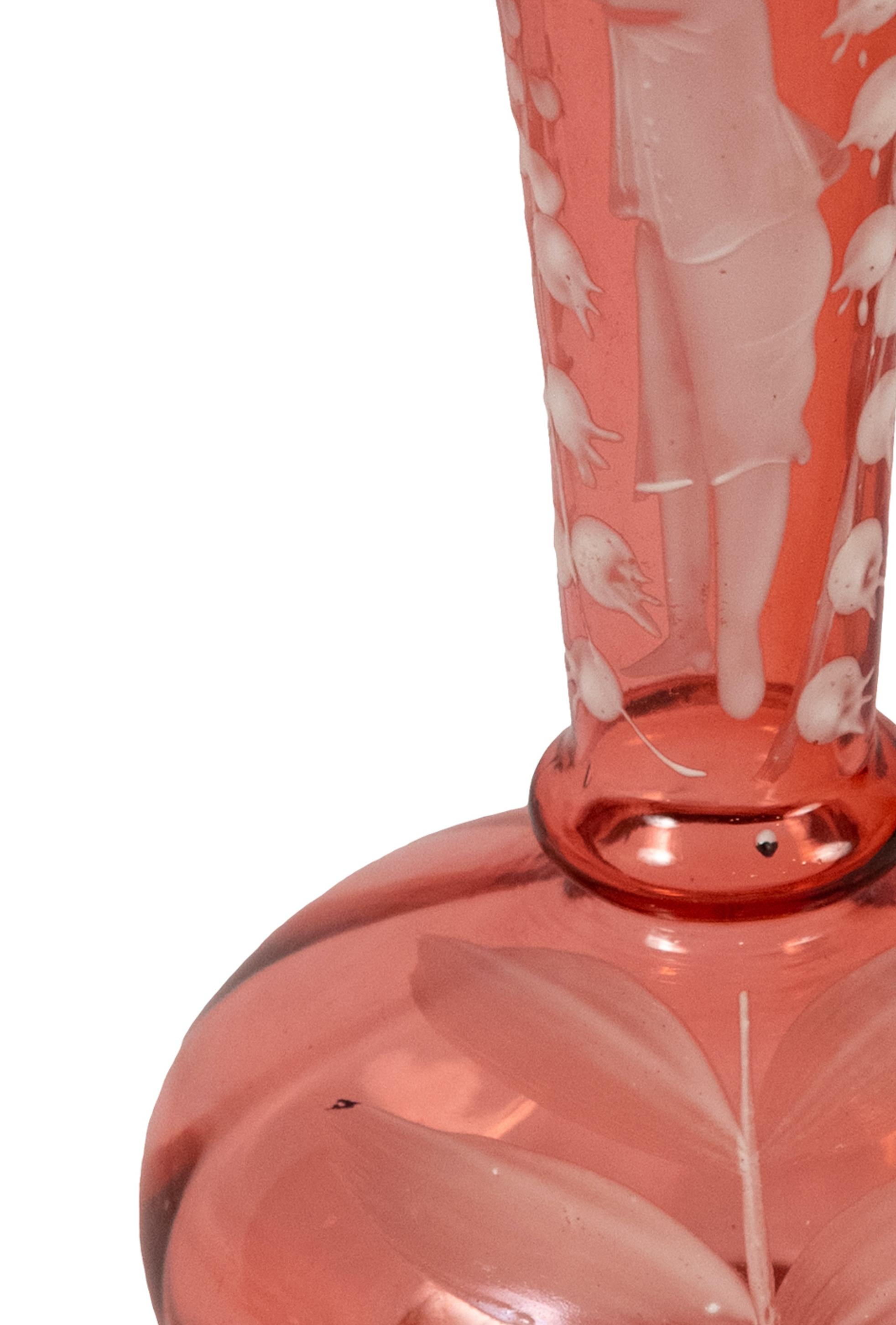 American Mary Gregory Bud Vase
