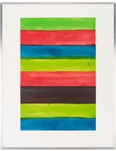 Large Abstract Color Aquatint Etching Jazz Mary Heilmann American Modernist Art