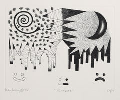 Citylife, gravure Pop Art de Mary Henry