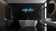 carpe diam - neon art work