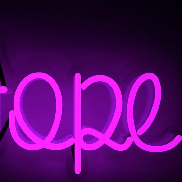 Mary Jo McGonagle - Hope For Sale at 1stDibs | hope neon, neon hope