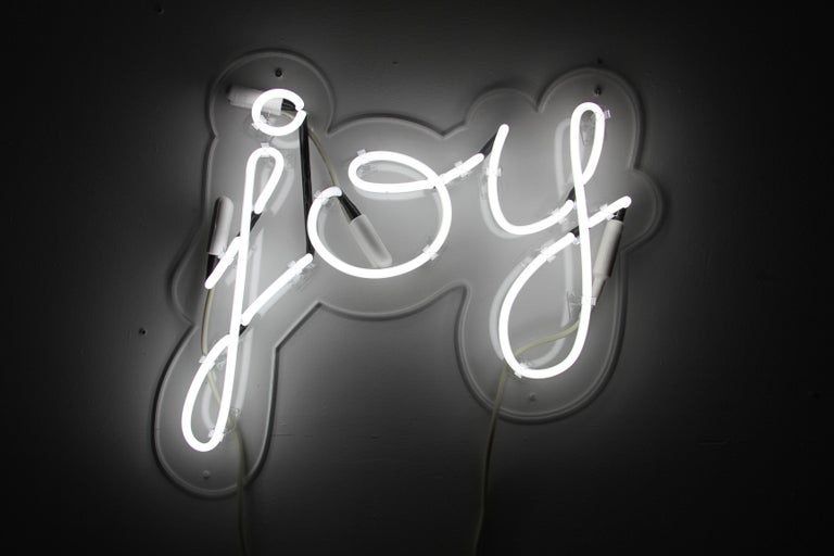 Mary Jo McGonagle - Joy - neon art For Sale at 1stDibs