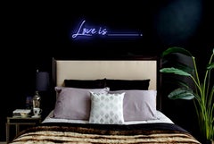 Love is __________ - neon art work