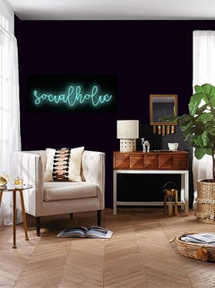 socialholic - neon art work