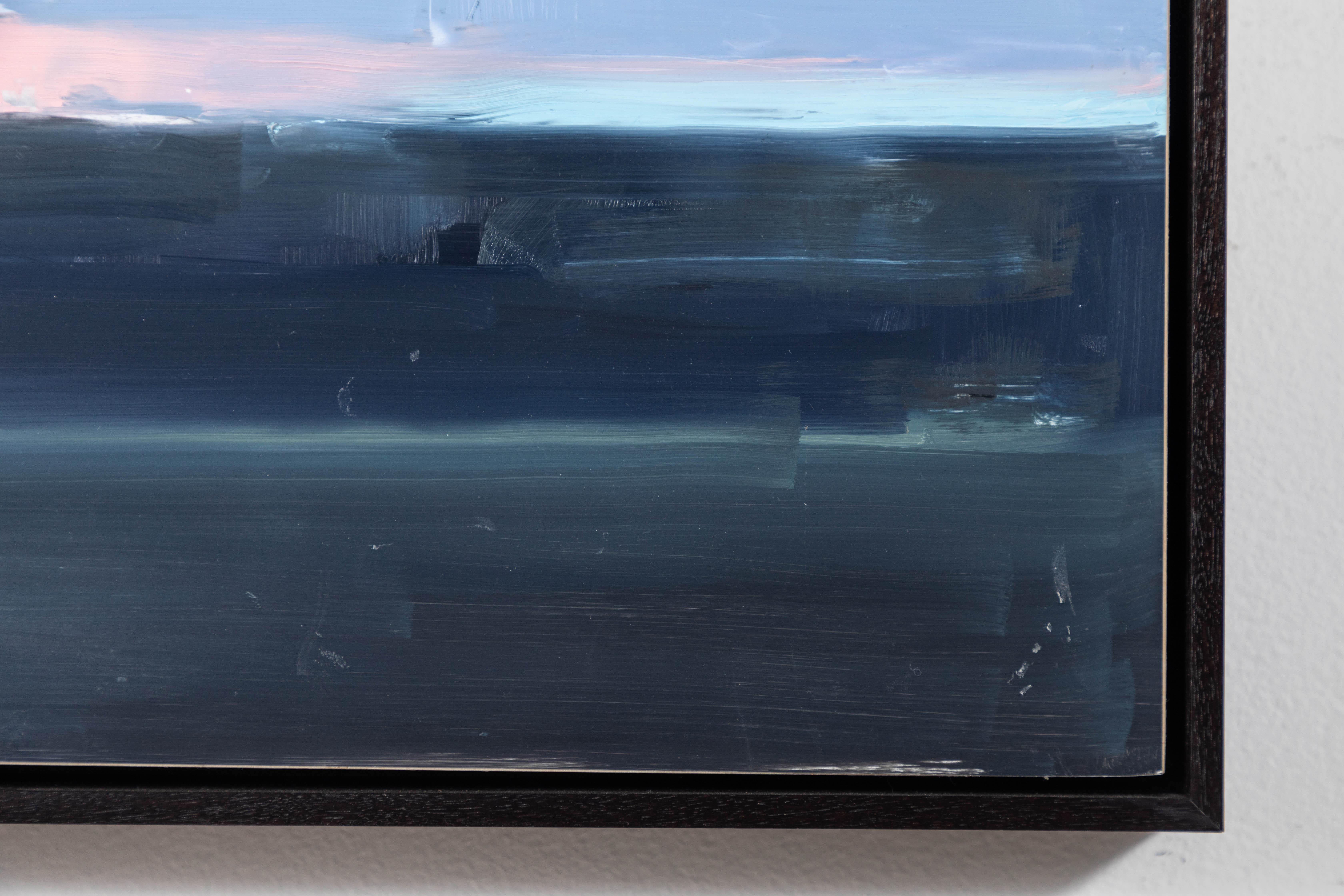 Mary Jo O'Gara Signed Oil Painting, Titled Sundown In New Condition In Los Angeles, CA