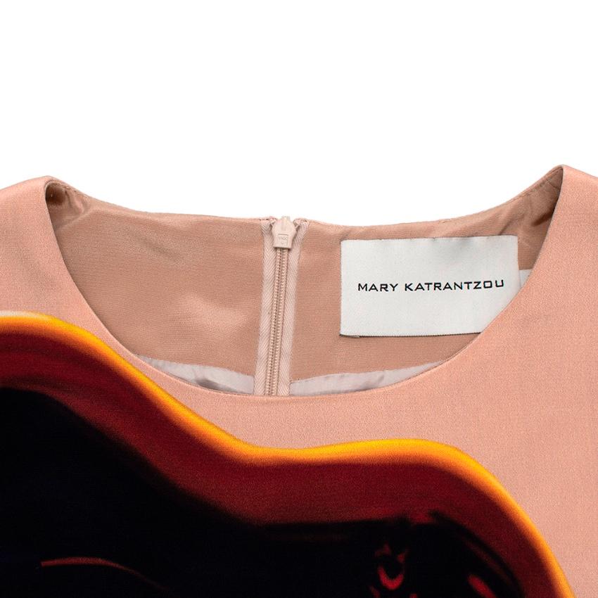 Mary Katrantzou Abstract Print Silk Asymmetrical Shoulder Dress

- Luxurious silk texture 
- Gorgeous abstract print 
- Asymmetrical shoulder 
- Round neckline 
- Zip fastening to the back 
- Slit to the back 
- Elegant cheerful design