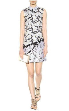 Mary Katrantzou Conquer Print Silk Shirt Dress UK 8 / US 4