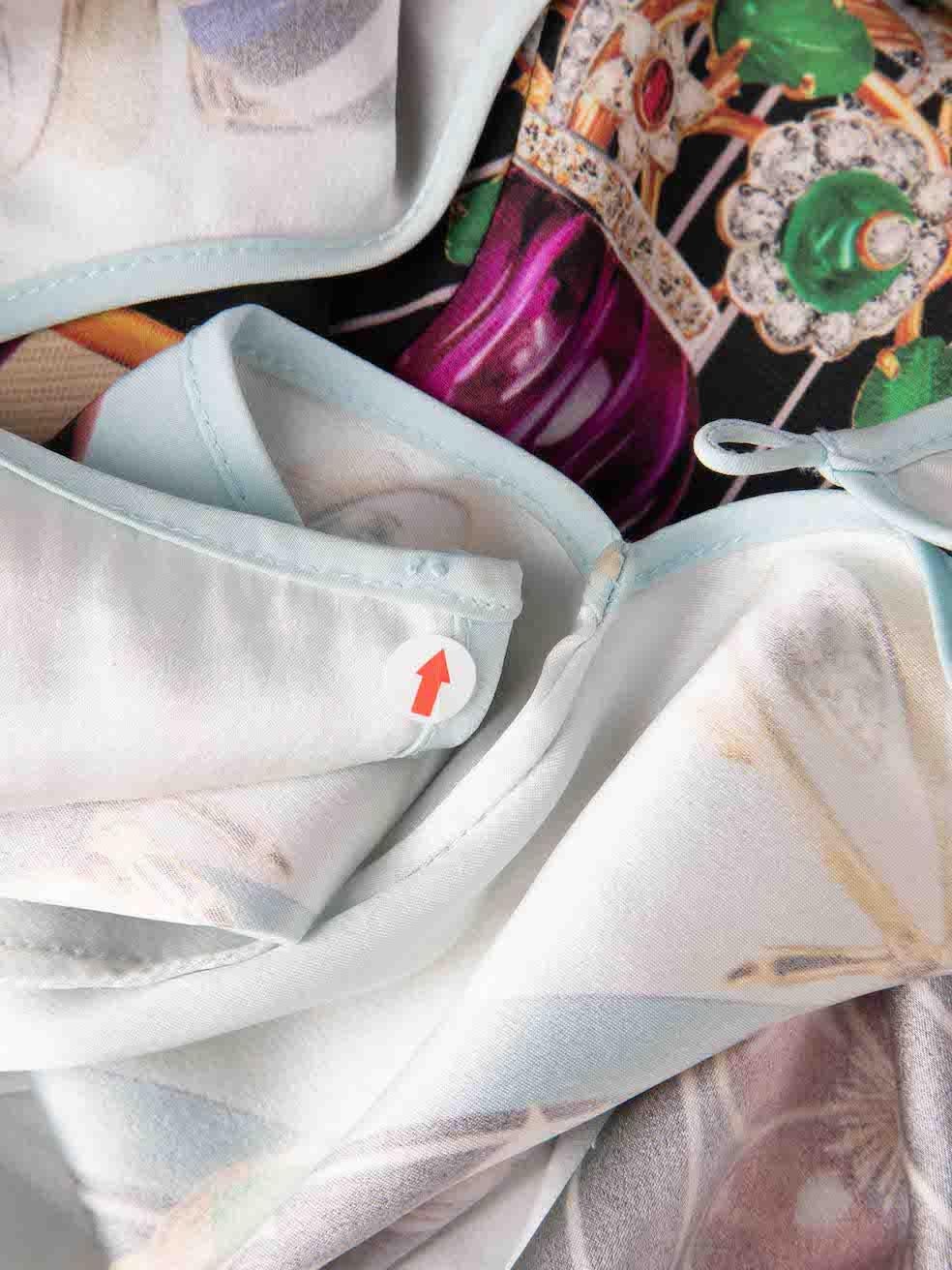 Mary Katrantzou Jewel Print Top Size S In Good Condition In London, GB