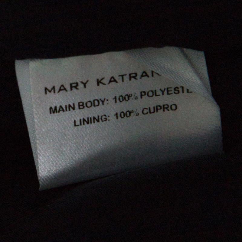 Mary Katrantzou Multicolor Printed Kalion Double Satin Mini Skirt M 1