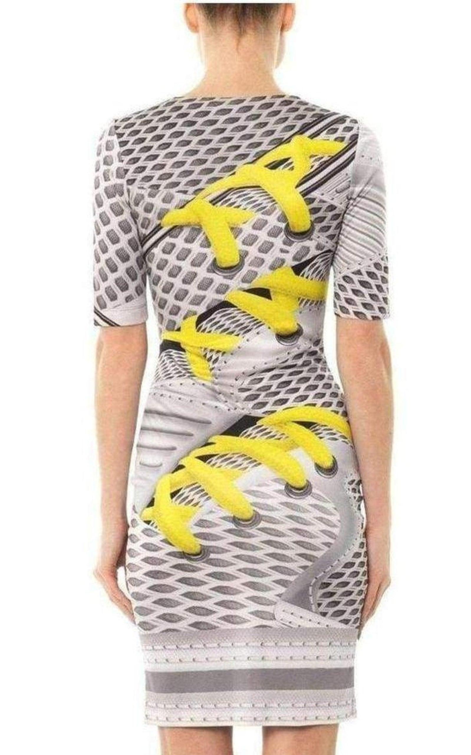 Mary Katrantzou Oxenda Print Silk Jersey Dress M In New Condition For Sale In Brossard, QC