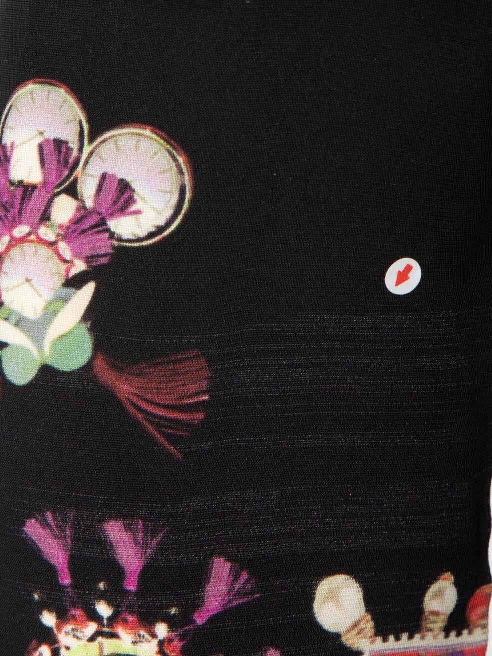 Mary Katrantzou Paisley Print Long Sleeve Dress Size S For Sale 2