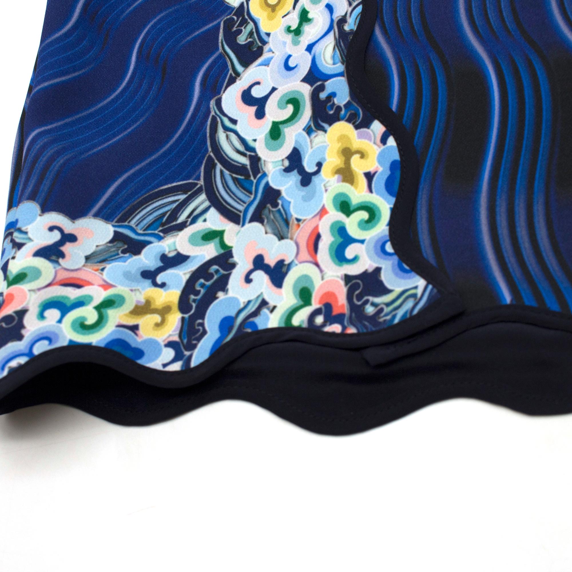Women's Mary Katrantzou Snuffbox-print crepe cami top - Size US 6 For Sale