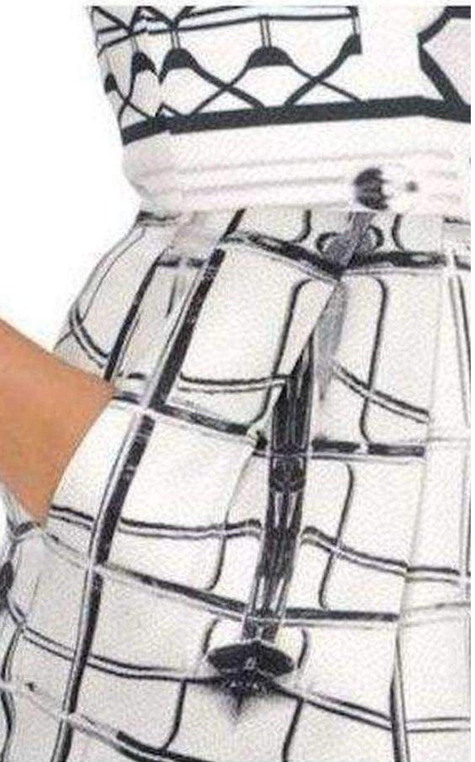 Mary Katrantzou Starbright Bustier Jacquard Dress UK 12 / US 8 In condizioni Nuovo in vendita a Brossard, QC