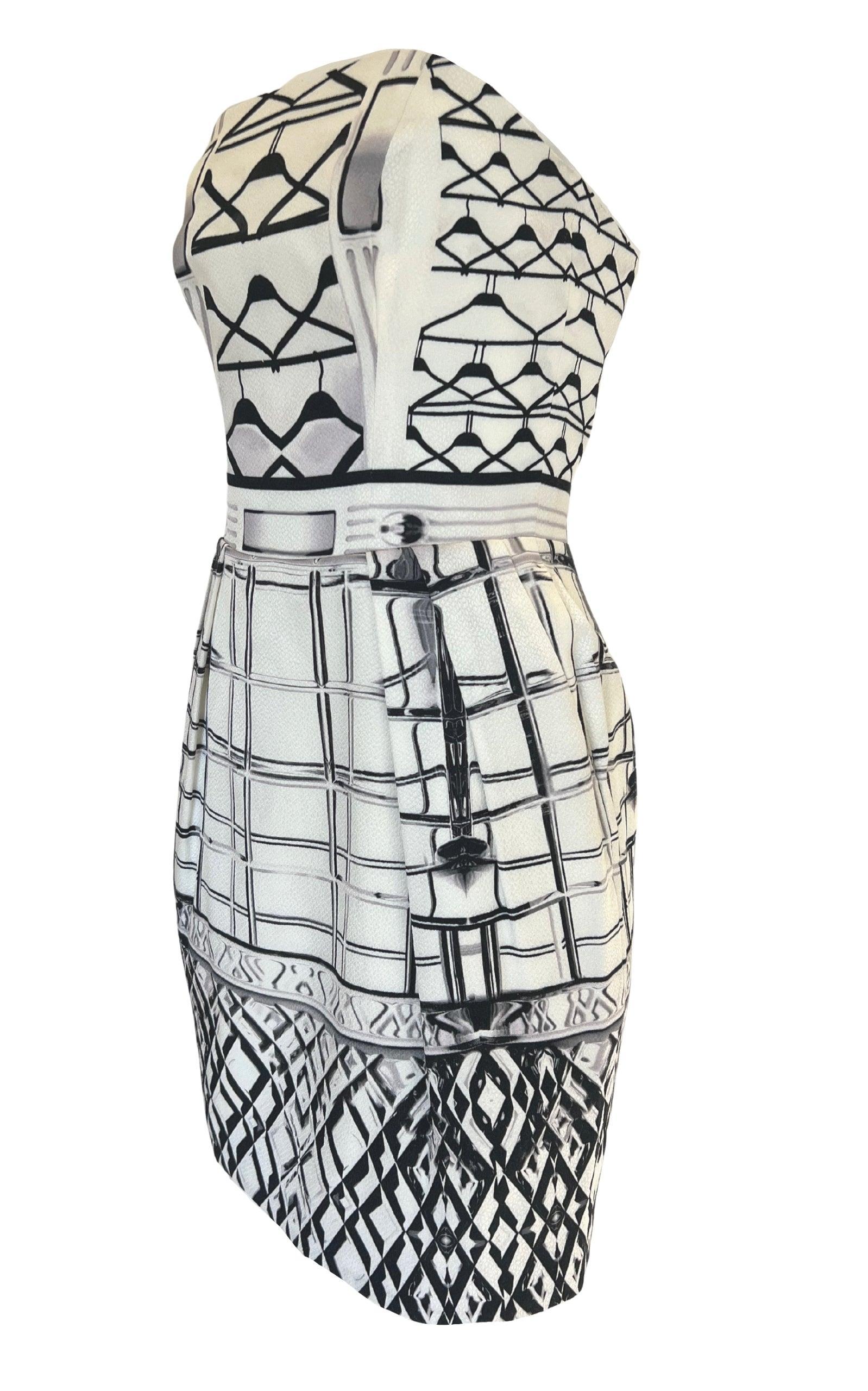 Mary Katrantzou Starbright Bustier Jacquard Dress UK 12 / US 8 in vendita 2