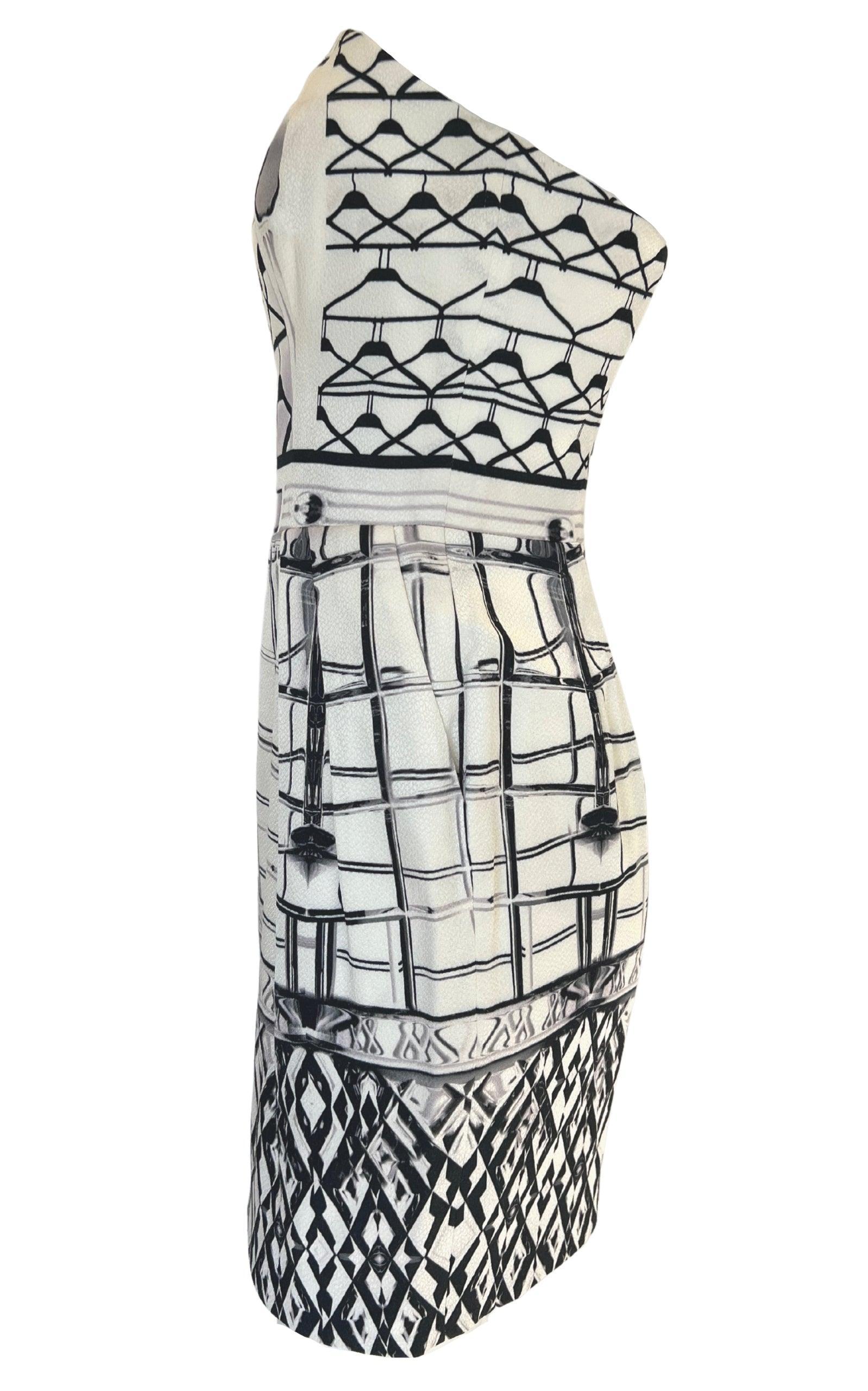 Mary Katrantzou Starbright Bustier Jacquard Dress UK 12 / US 8 in vendita 3