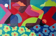 "Dreamstate" (état de rêve) acrylique sur toile