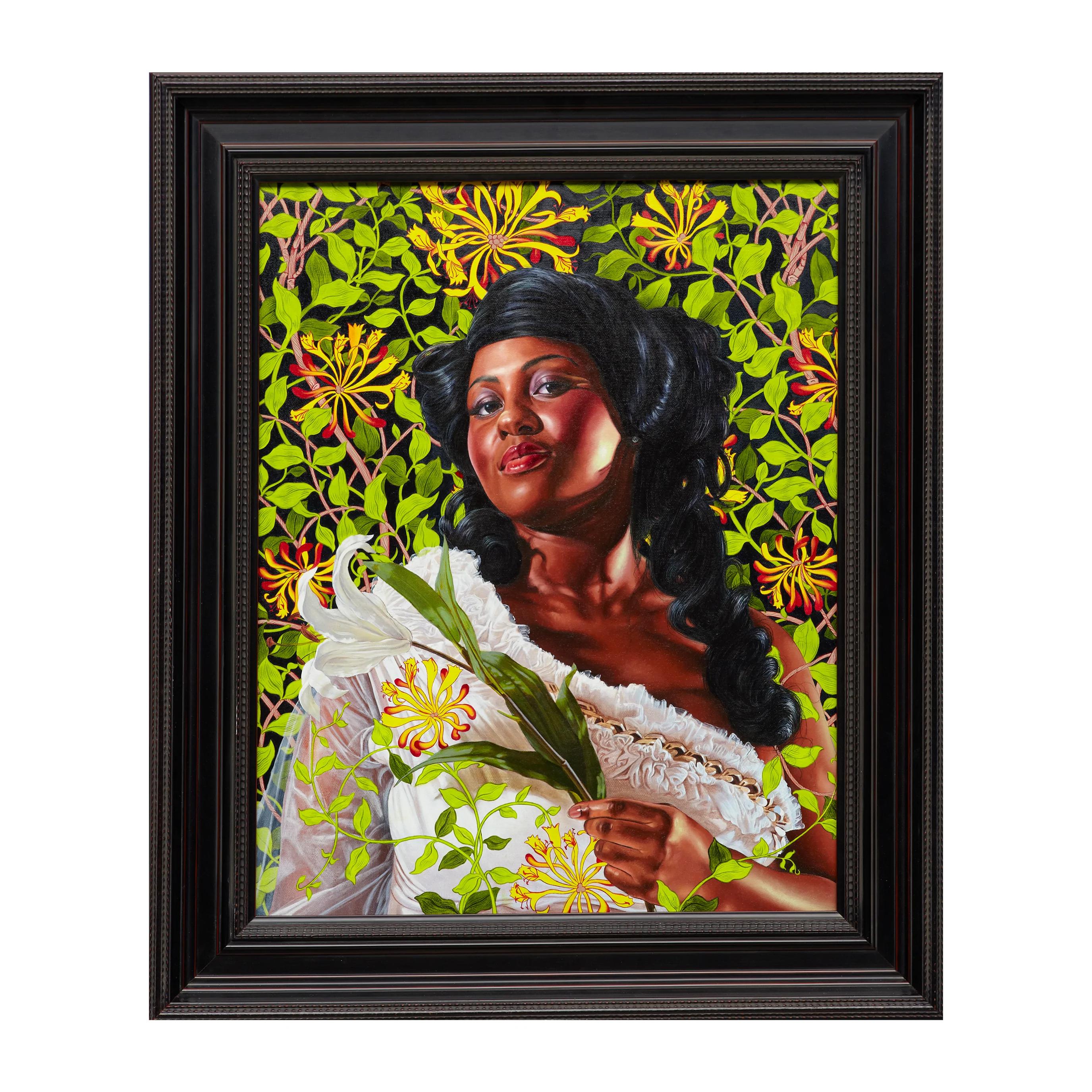 North American Mary Little Plate by Kehinde Wiley