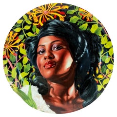 Mary Little Plate by Kehinde Wiley