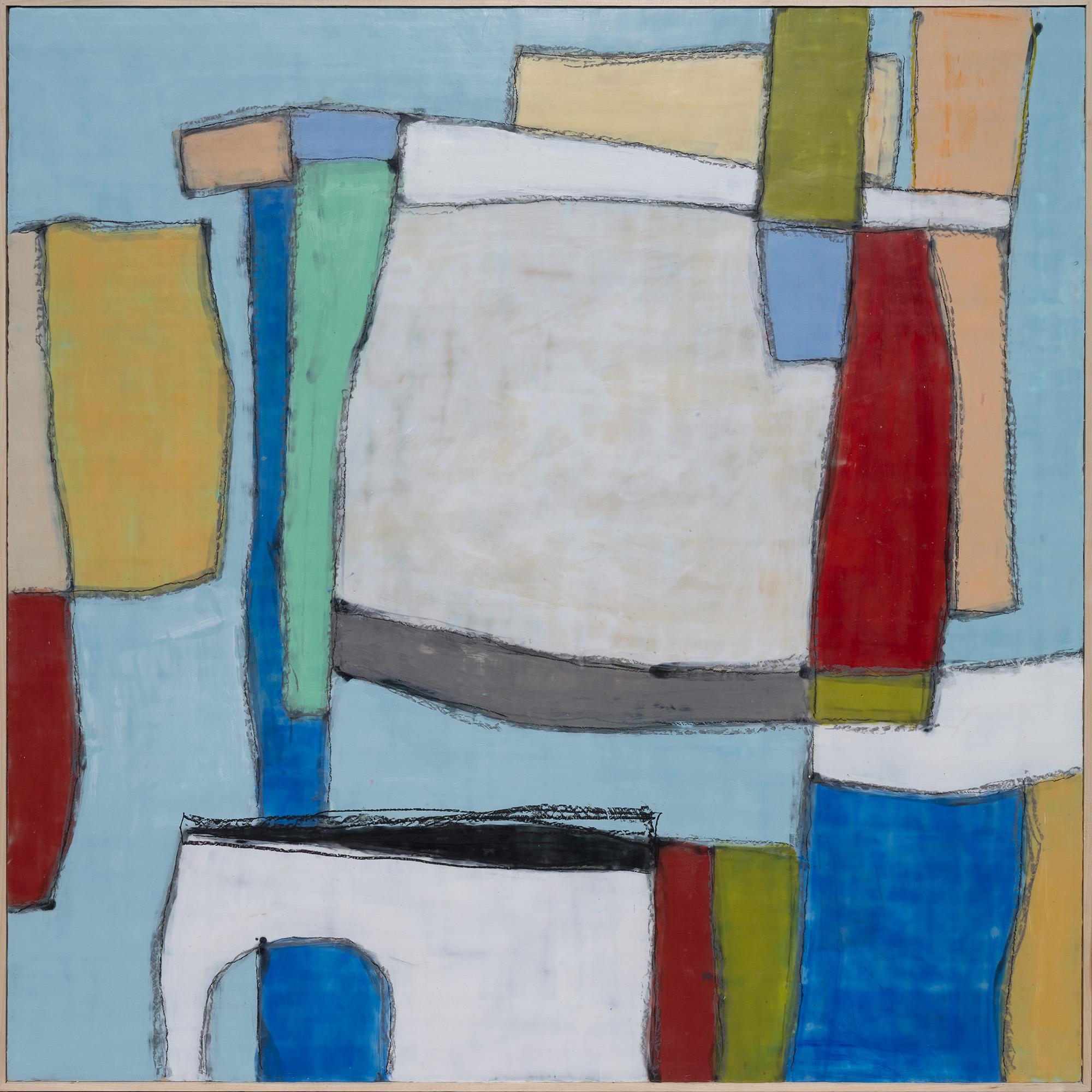 Abstract Painting di Mary Long - Una primavera pesante