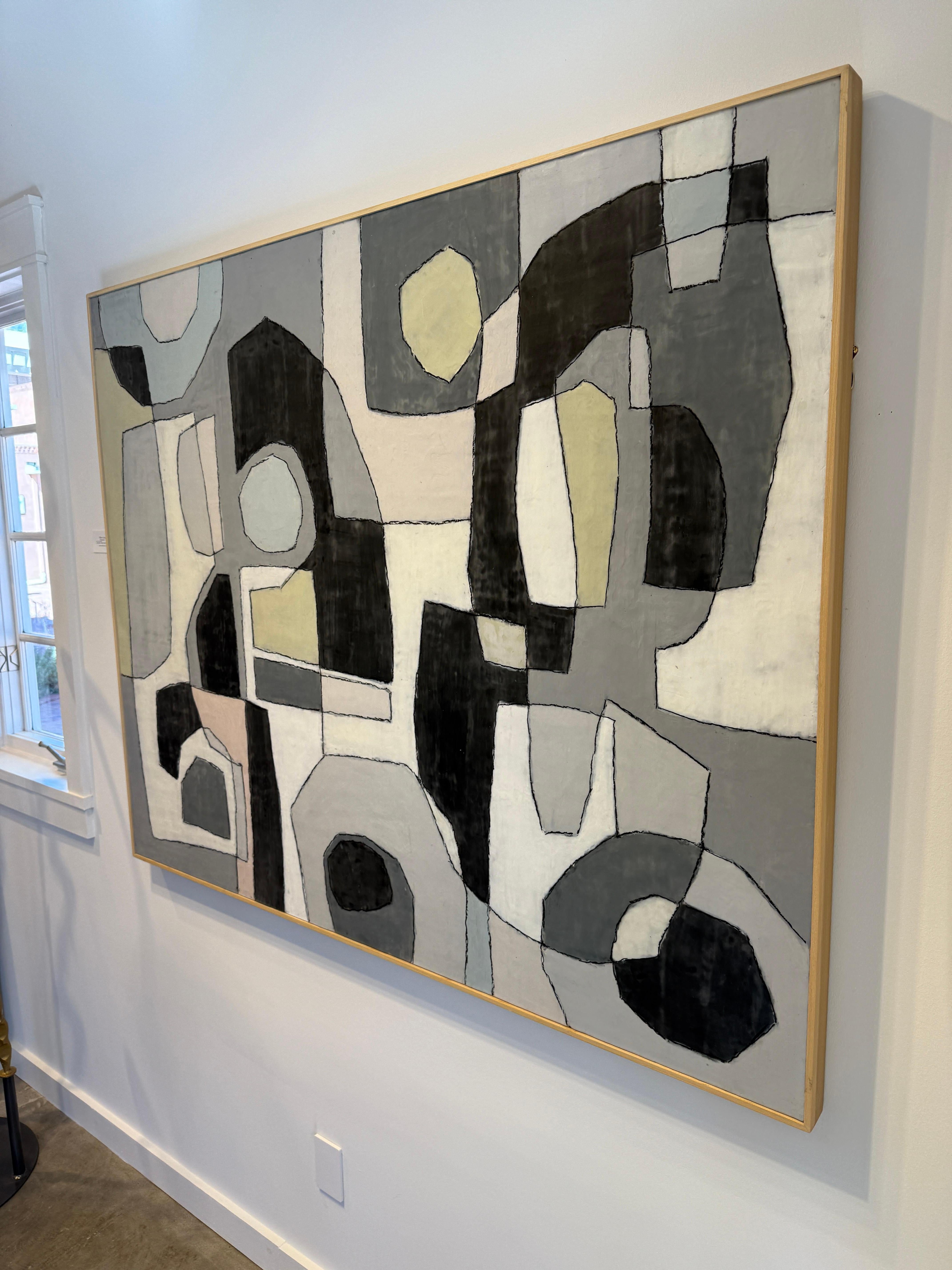 

Mary was born in Ohio and has lived in Memphis, Tennessee since the mid-1990s. Following studies in graphic design and painting, she began working in encaustic in 2001. Mary grew up near Canton, where there is a crazy-quilt patchwork of rural