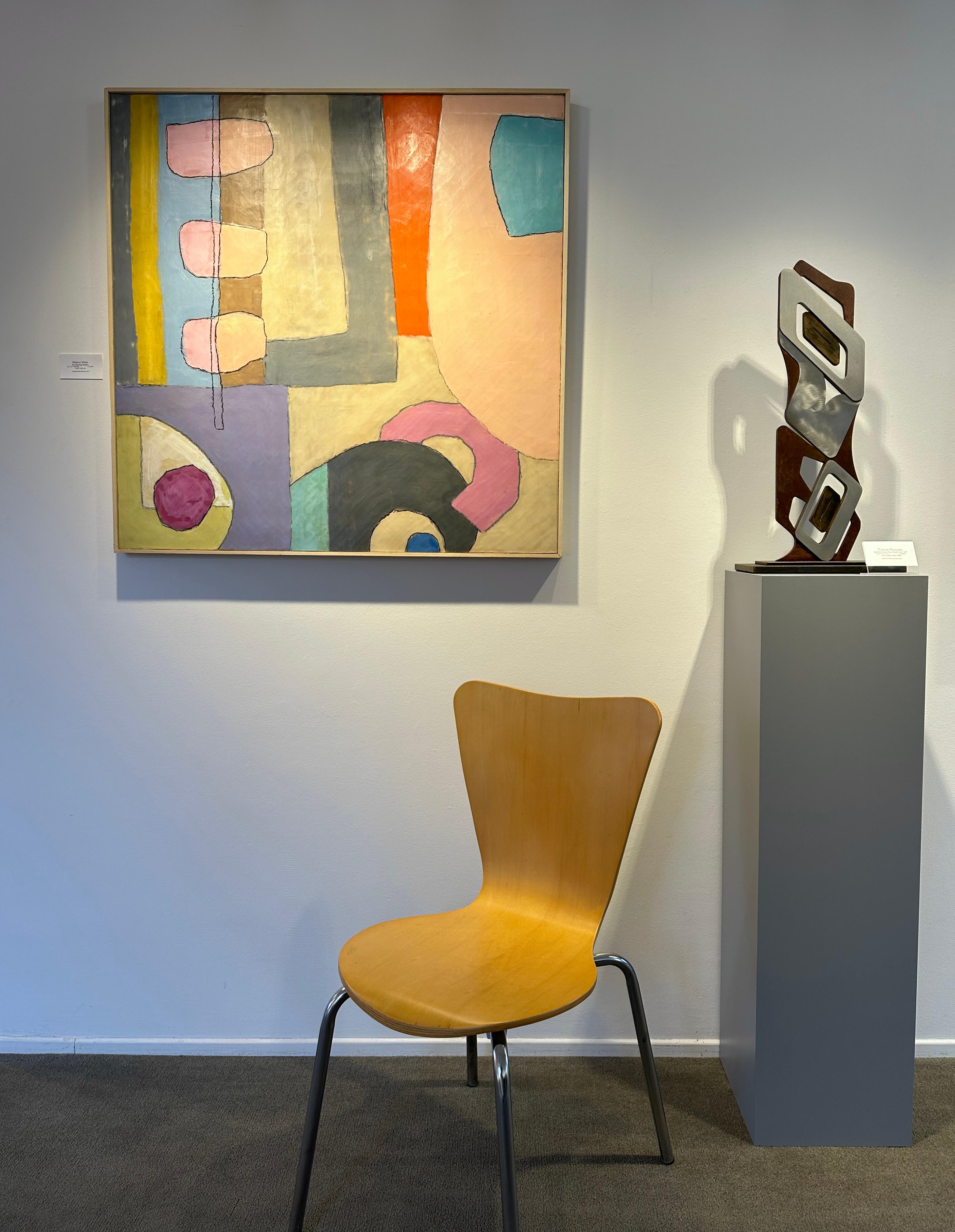 A Space 3 - Painting Astrattismo geometrico di Mary Long