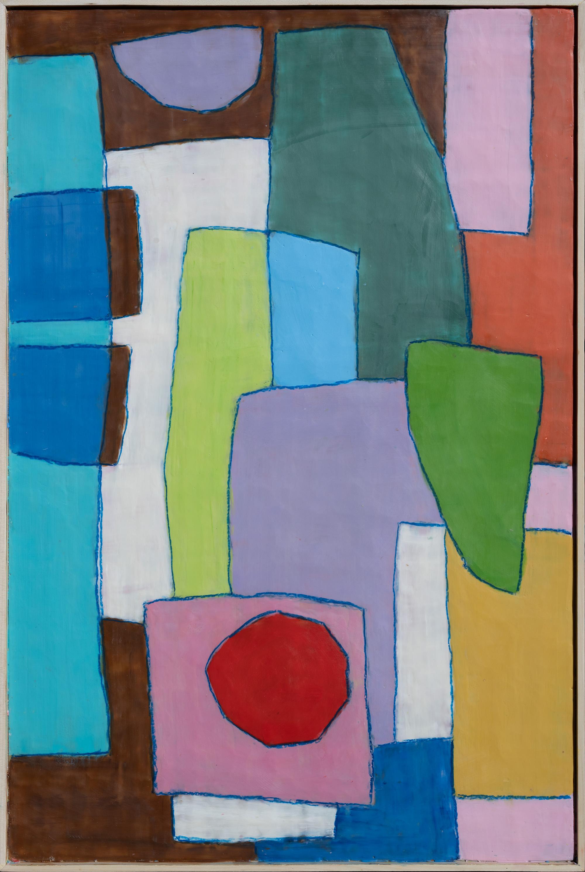 Mary Long Abstract Painting - Still life Tabletop