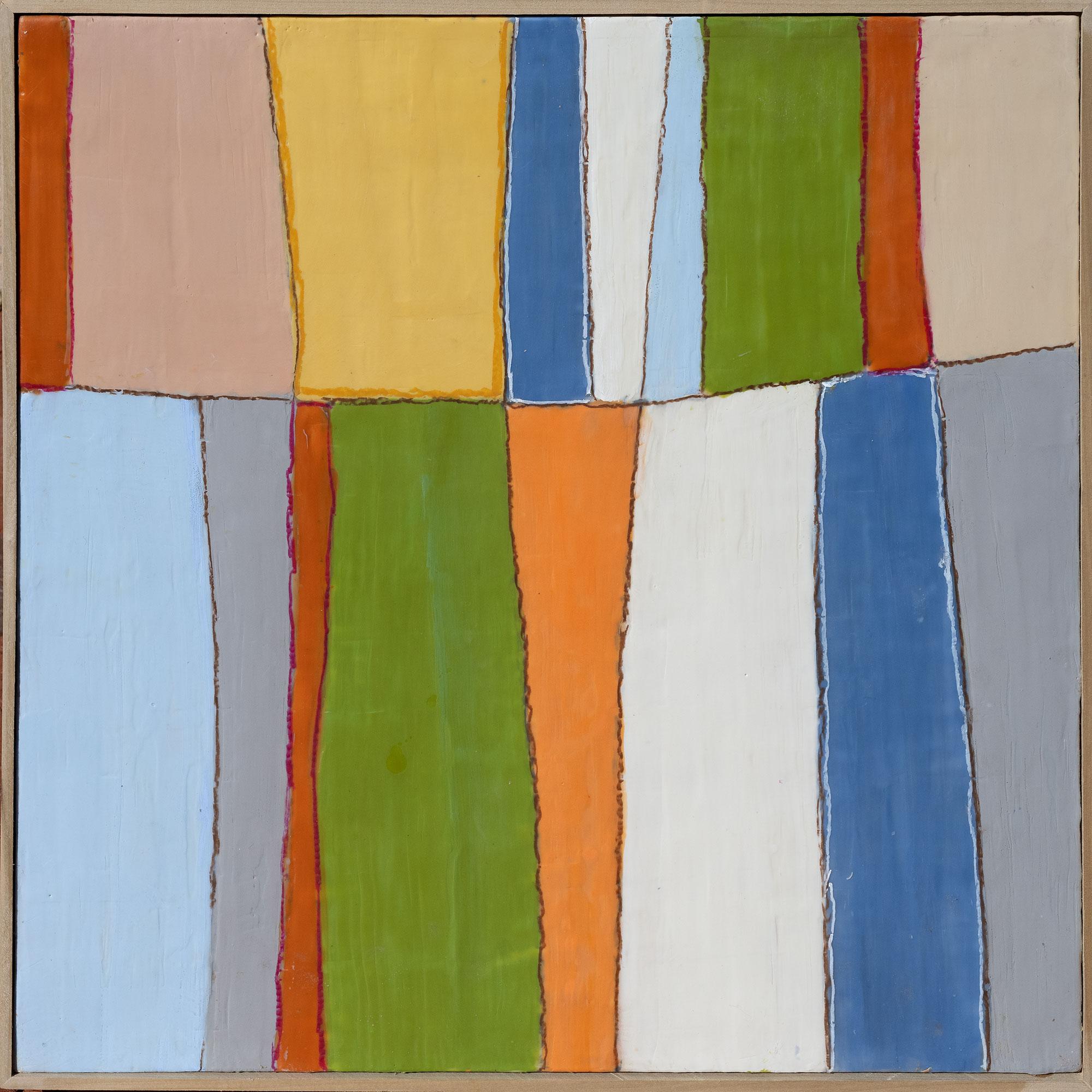 Mary Long Abstract Painting - Stripe 4