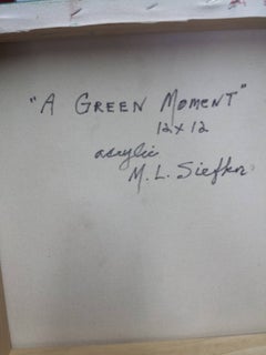 Un momento verde  12 x 12