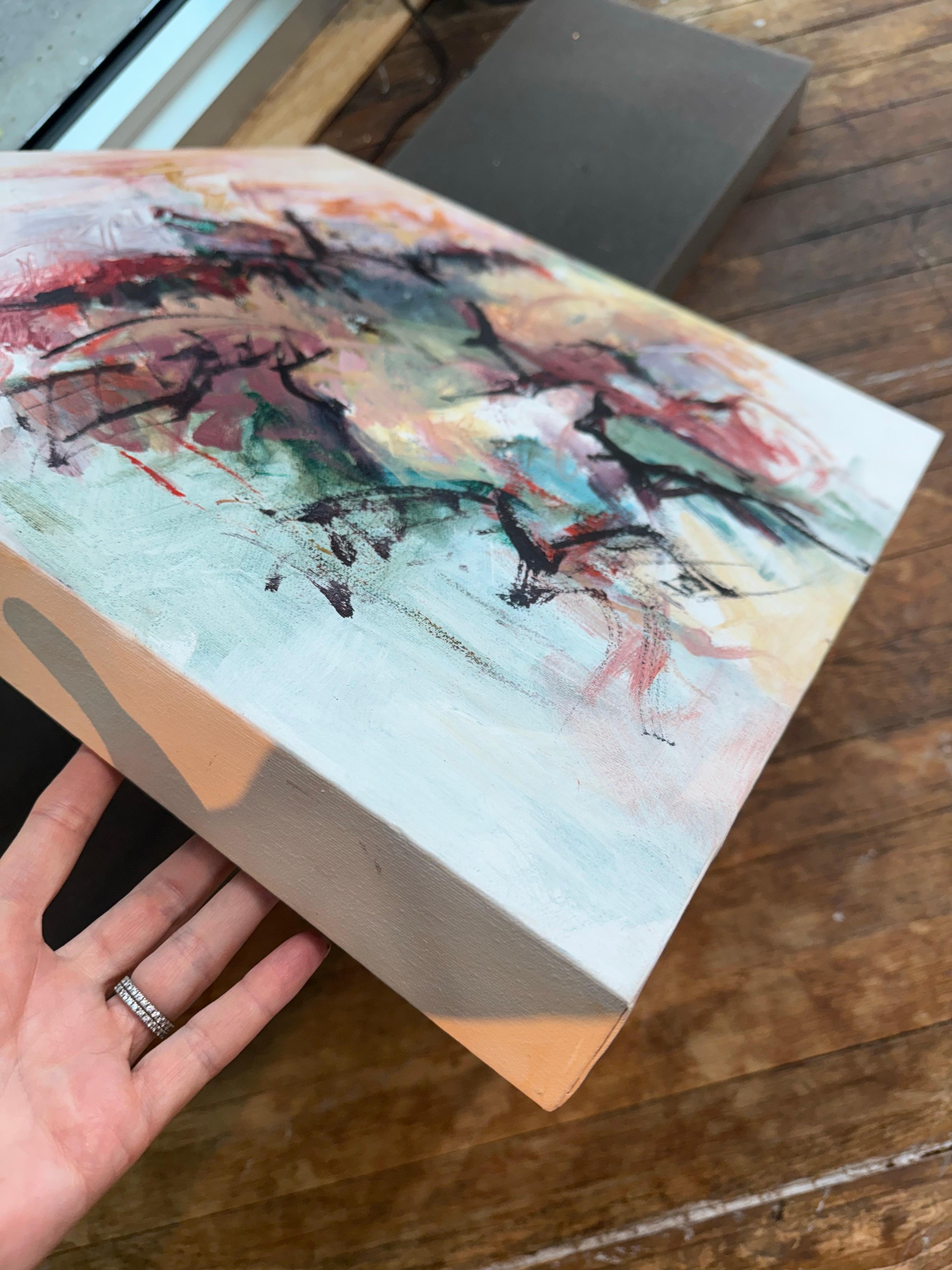Mary Lou Siefker is 90 year old Broward County Artist that has been exhibiting her work since 1977. She has won numerous awards and fellowships. “Her canvases often break the barrier between abstract and representational art by alluding to both
