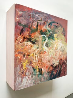 "Box Study 1" - Astratto in acrilico (8 x 8)