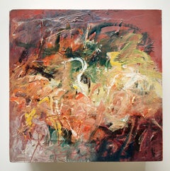 "Box Study 1" - Astratto in acrilico (8 x 8)