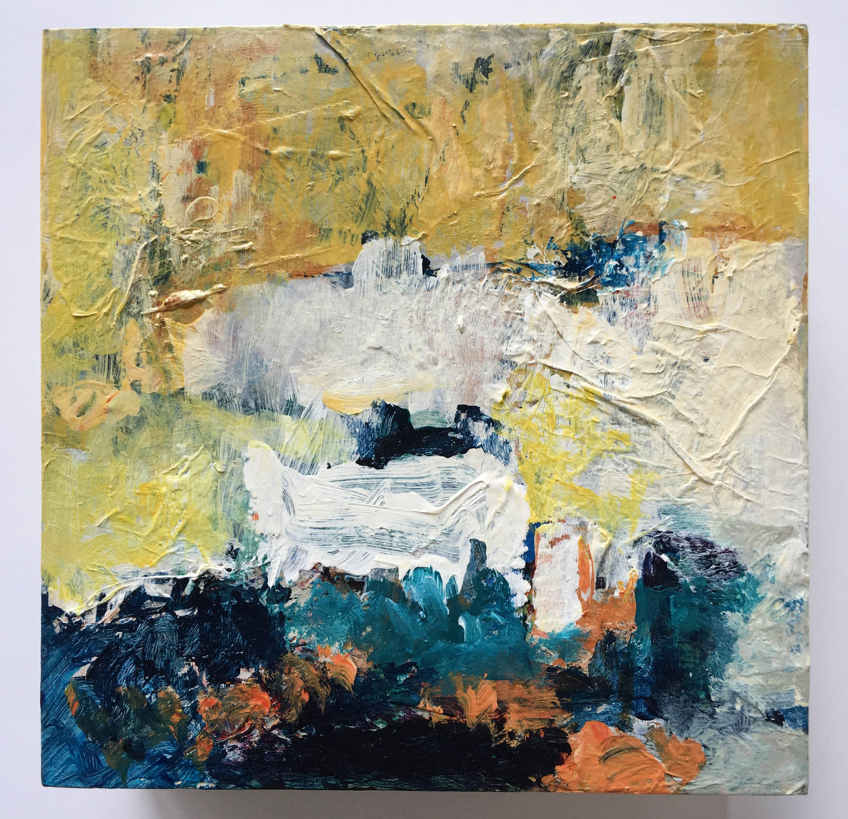 Small Box Series, Box Study 3, Acrylic on panel 

Mary Lou Siefker is 87 year old Broward County Artist that has been exhibiting her work since 1977. She has won numerous awards and fellowships. “Her canvases often break the barrier between