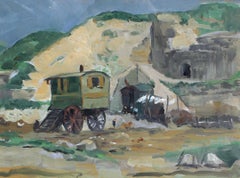 American Impressionist Female Artist Mary Fairchild Oil Painting Signed French