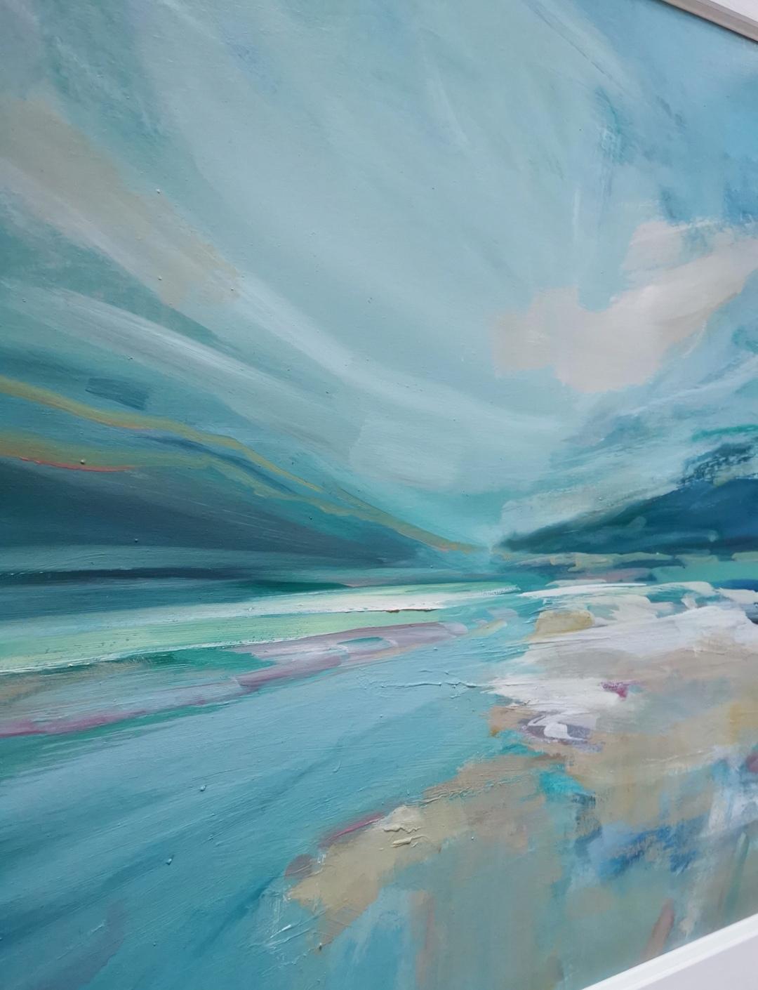 Loch Lomond Diffused Light, Scottish Artwork, Landscape Painting, Lake Artwork For Sale 5