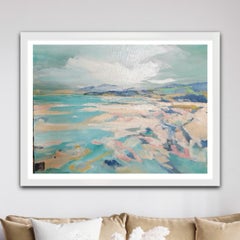 Sanna Bay, Blissfully Happy by Mary Mcdonald, Contemporary Landscape art