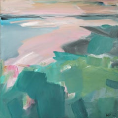 Winter Pinks with Green