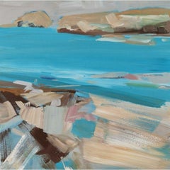 Looking West. Ardnamurchan Peninsula Painting by Mary McDonld, 2022