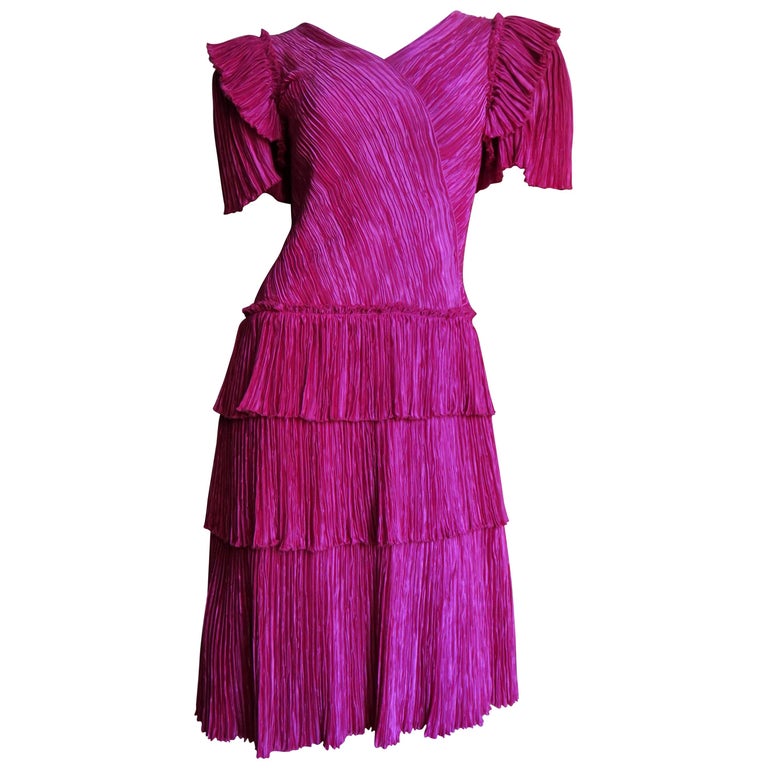 Mary McFadden Couture Dress 1980s For Sale at 1stdibs