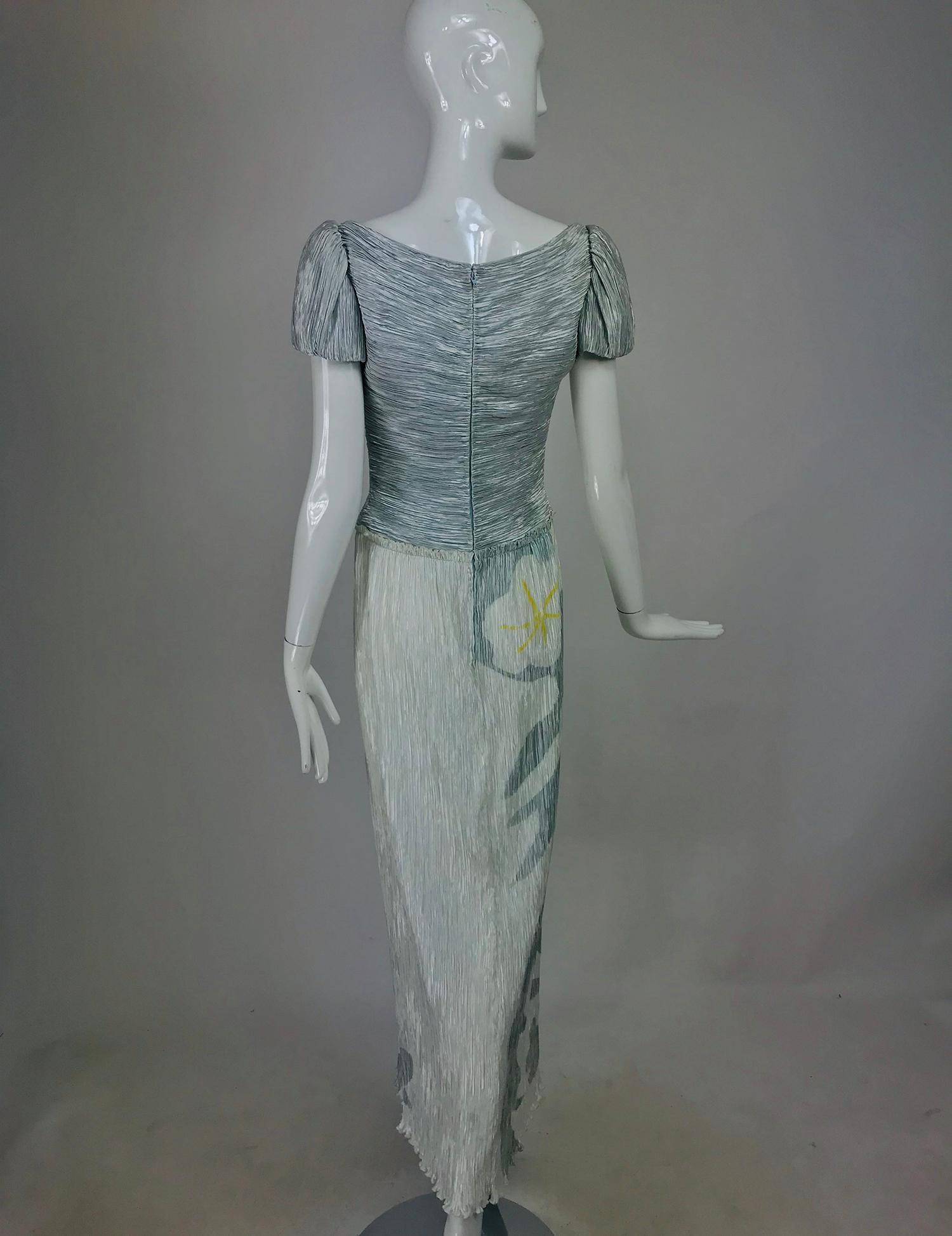 mary mcfadden pleated dress