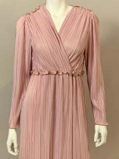 Mary McFadden Pleated Lilac Robe or Gown