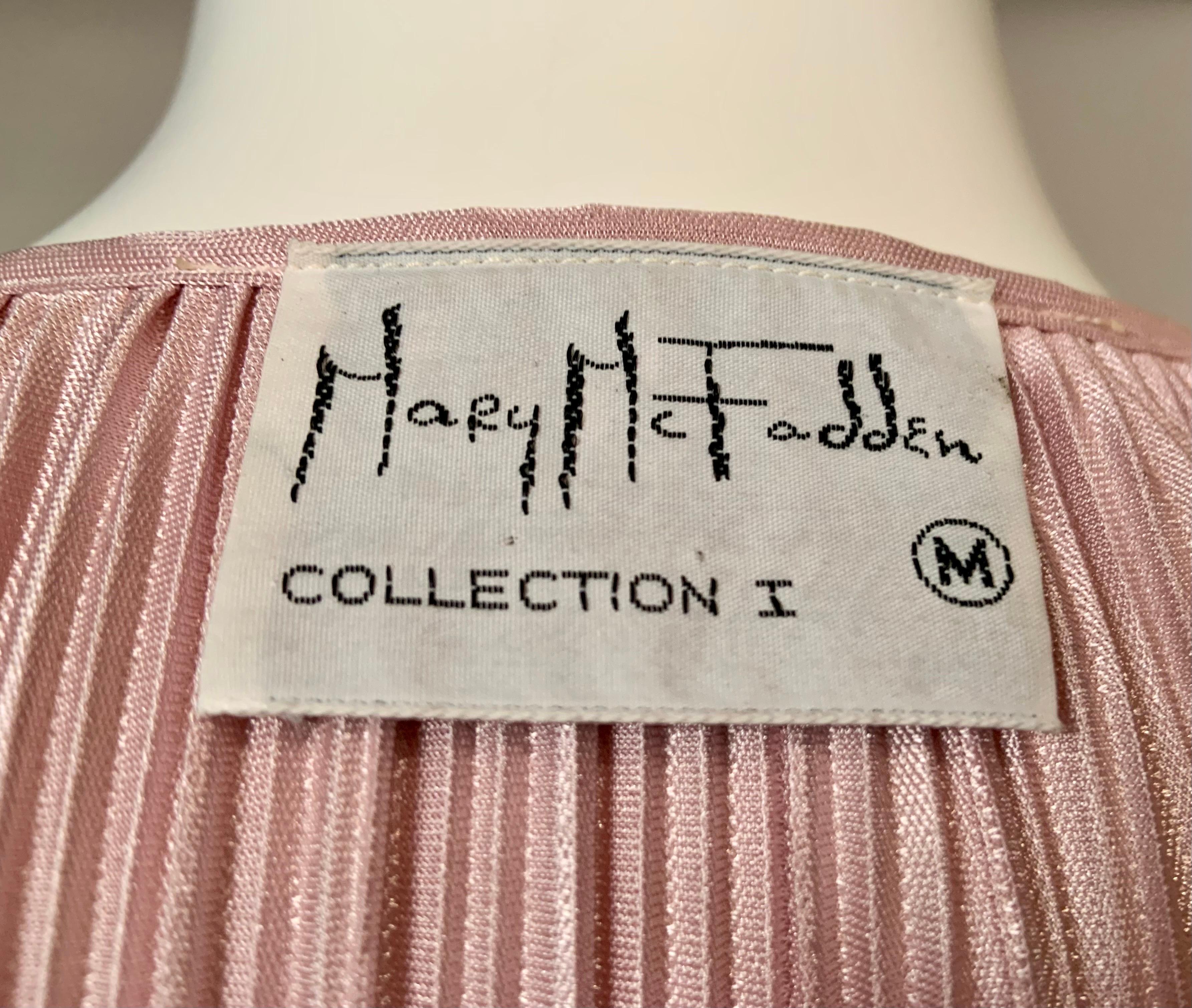 Mary McFadden Pleated Lilac Robe or Gown For Sale 3
