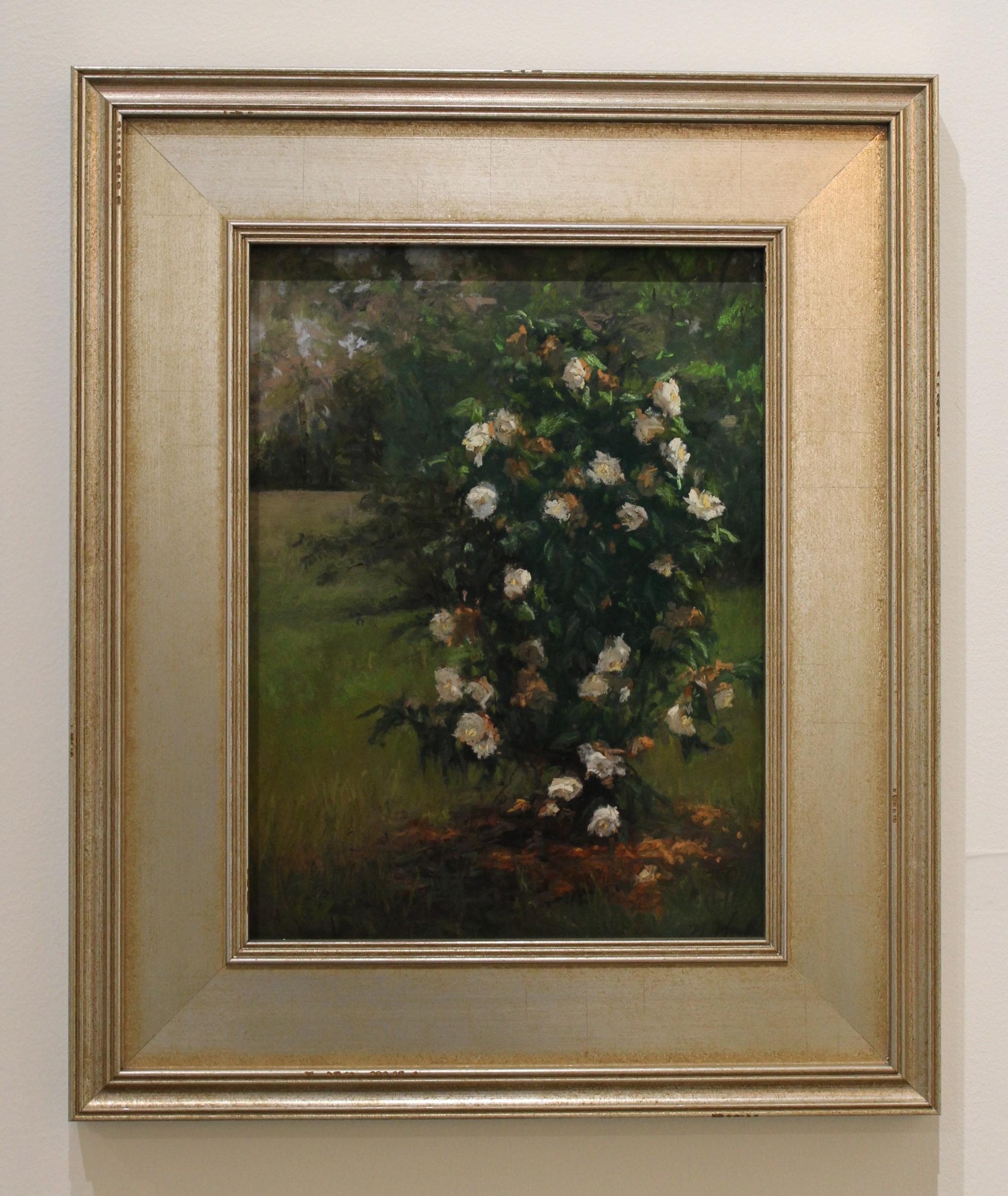 White Camelia - Painting by Mary Monk