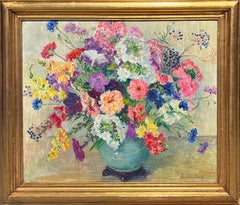 Vaso di fiori di Mary Nicholena MacCord (americano: 1864-1955)