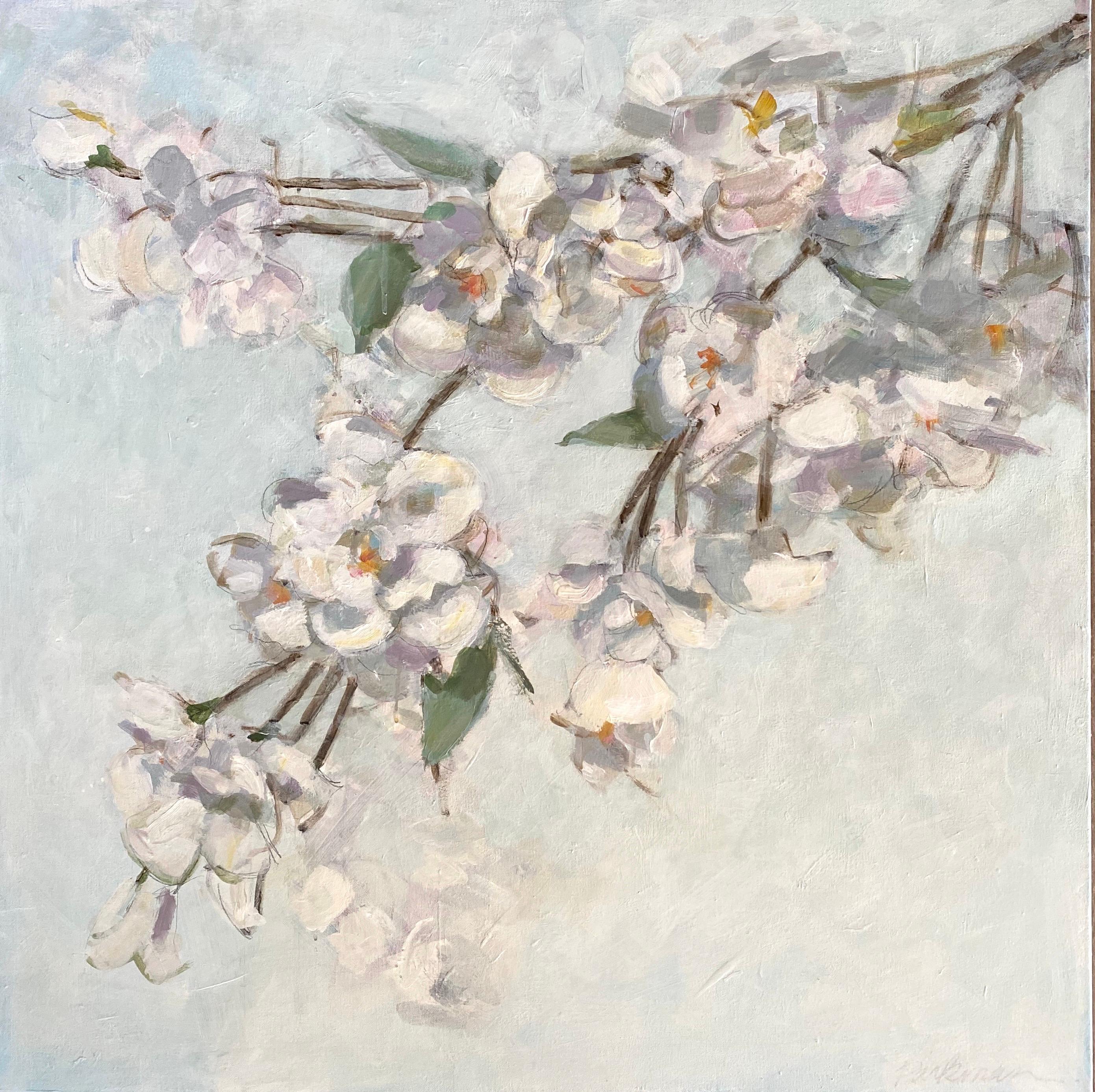 Mary Parkman Still-Life Painting - Cherry Blossoms
