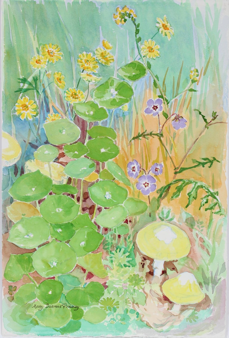 Mary Pomeroy "Woodland Companions" 2002 Watercolor For Sale at 1stDibs