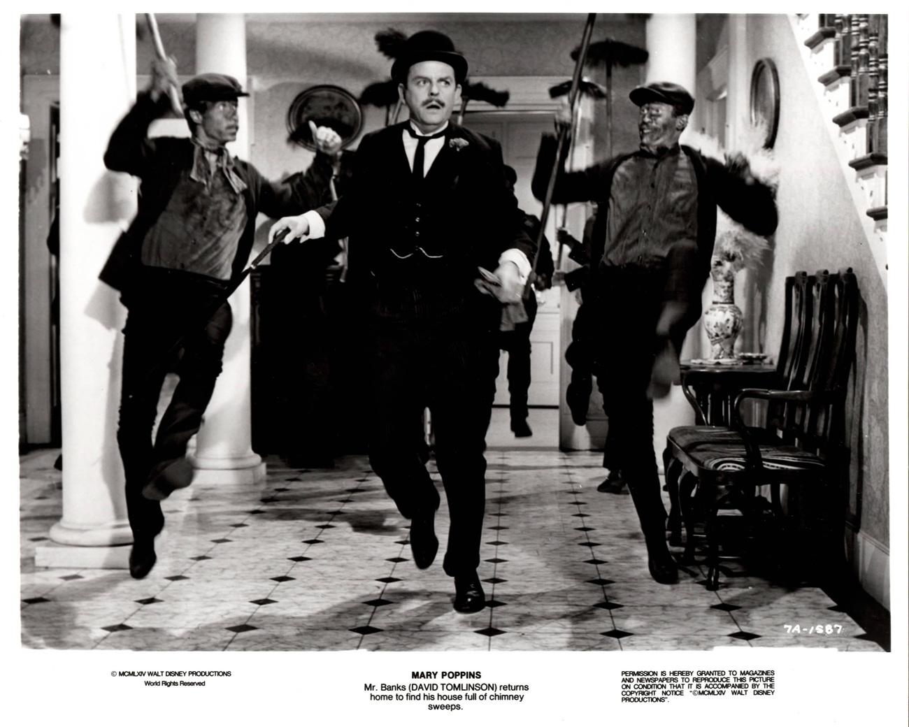 Mary Poppins (1964)  Gerahmte Werbung Film Filmstill Disney im Zustand „Gut“ im Angebot in Bath, Somerset