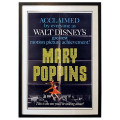 Vintage "Mary Poppins" '1964' Poster