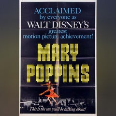 "Mary Poppins" '1964' Poster