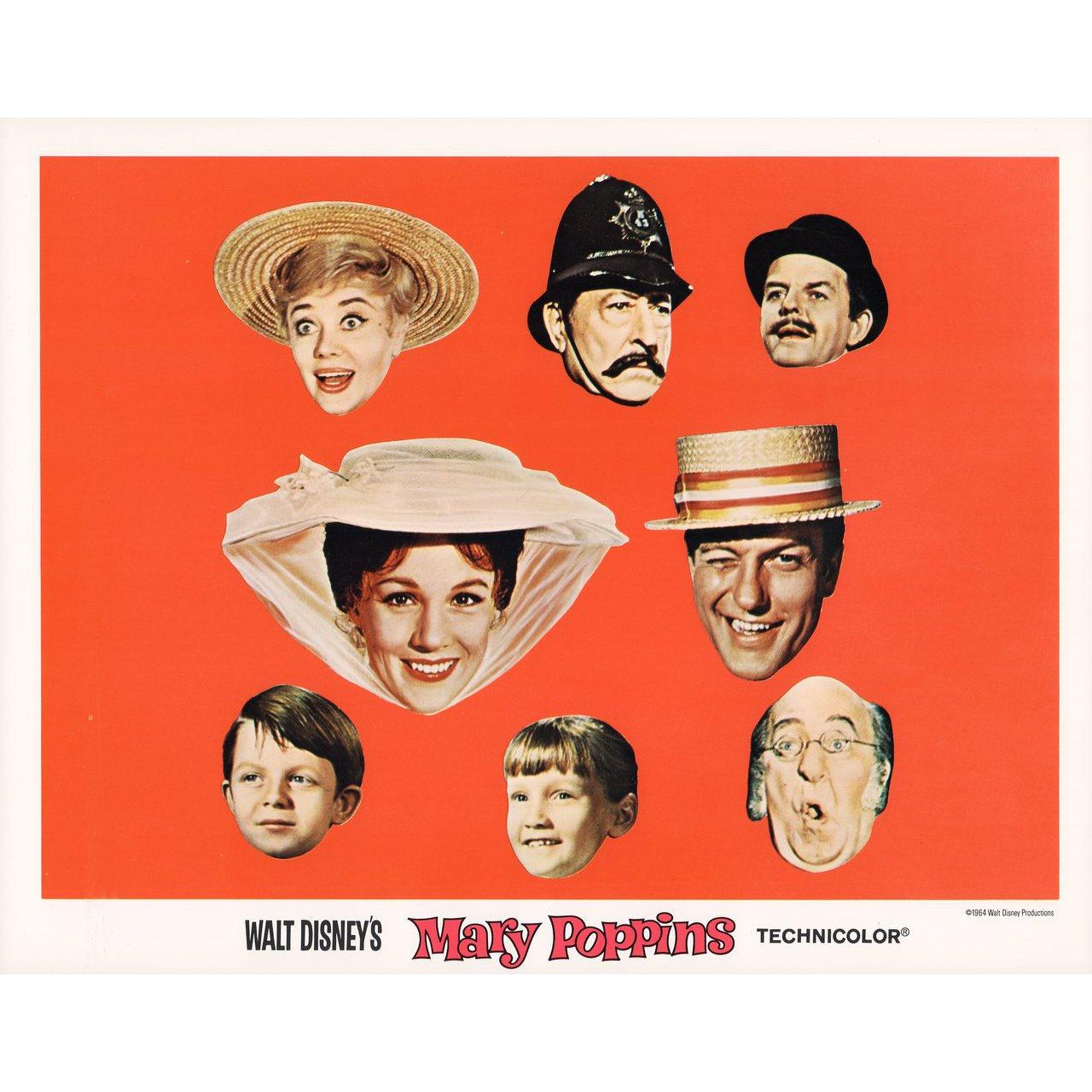 American Mary Poppins 1964 U.S. Lobby Card Set
